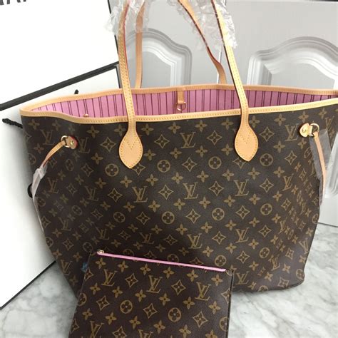 pink louis vuitton tote